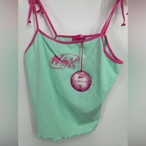 Dolls Kill Wink Club Cropped Tank Top 1X New